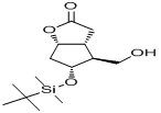 (3aR,4S,5R,6aS)-5-((tert-butyldimethylsilyl)oxy)-4-(hydroxymethyl)hexahydro-2H-cyclopenta[b]furan-2-one